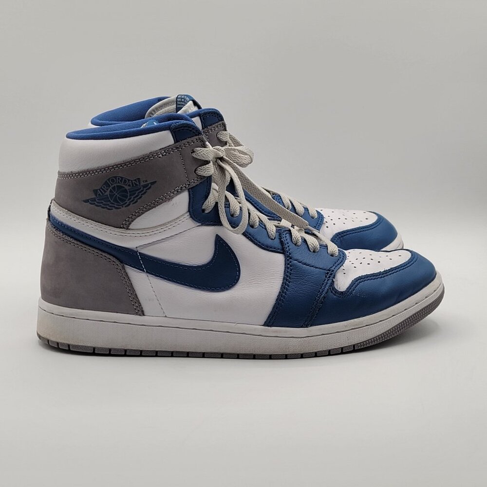 Air Jordan 1 Retro OG High True Blue DZ5485-410 True Blue Men's Size 10.5